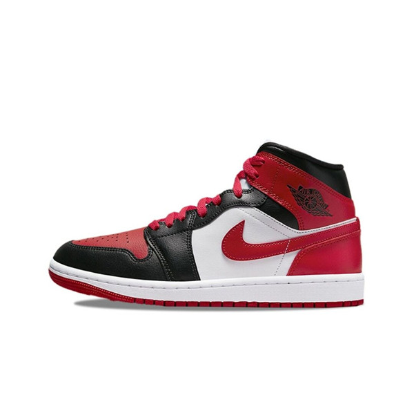 Men's Running Weapon Air Jordan 1 White/Black/Red Shoes 265 Men's Running Weapon Air Jordan 1 White/Black/Red Shoes 265